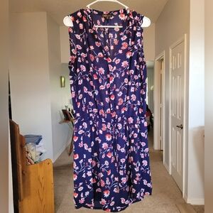 Dalia Floral Dress w/ cinch